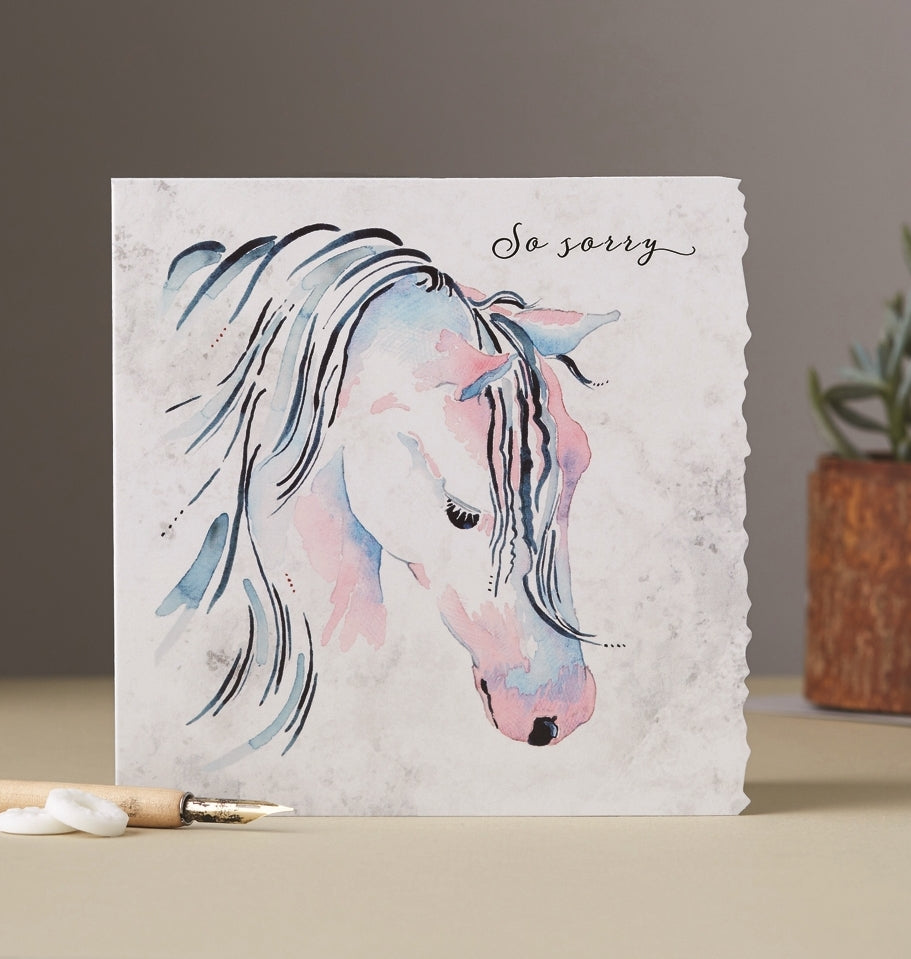 Deckled Edge So Sorry Card