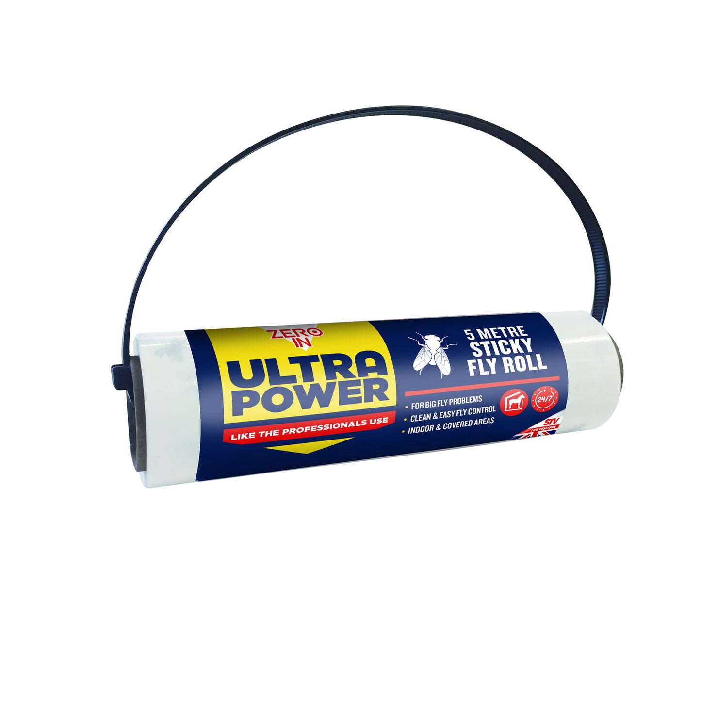 Zero In Ultra Power Sticky Fly Roll - 5m