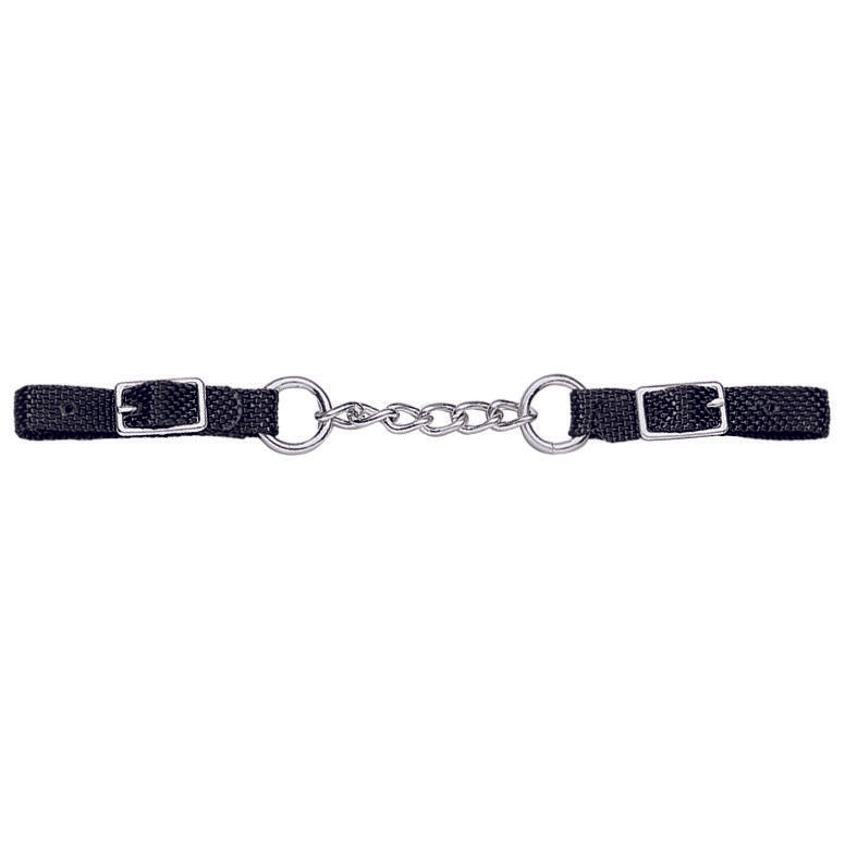 Perlon Curb Black Chain