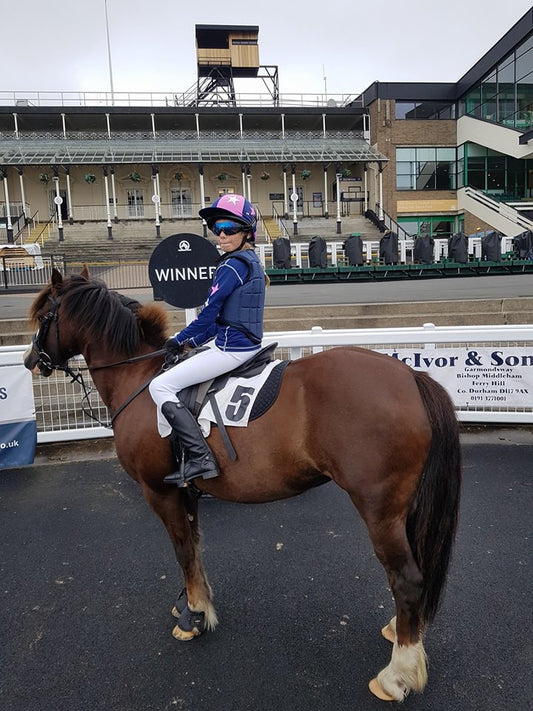 Eva and Jambo Go Racing - and WIN