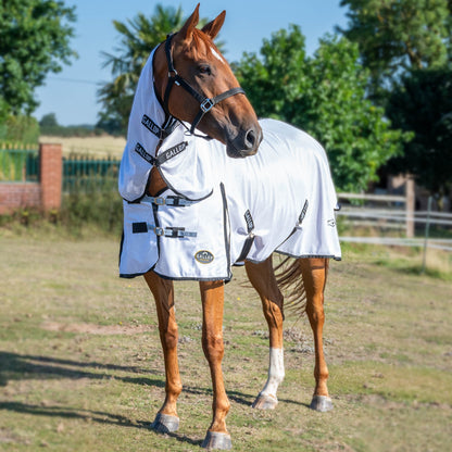 Gallop Classic Fly Rug Combo White