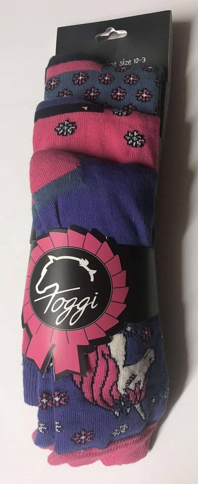 Toggi Childs Laceby Socks (Pk/3)