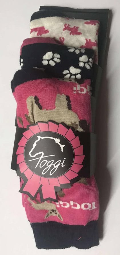 Toggi Childs Stilton Junior Socks (Pk/3)