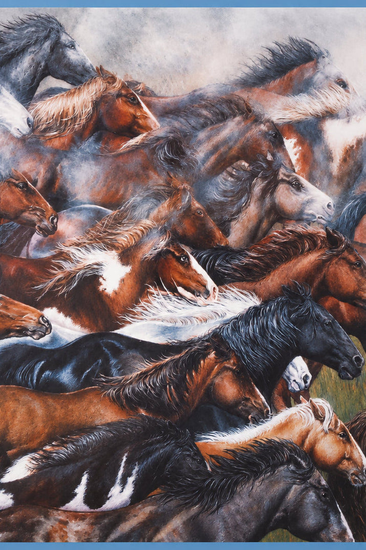 Greetings Card -  Stampede