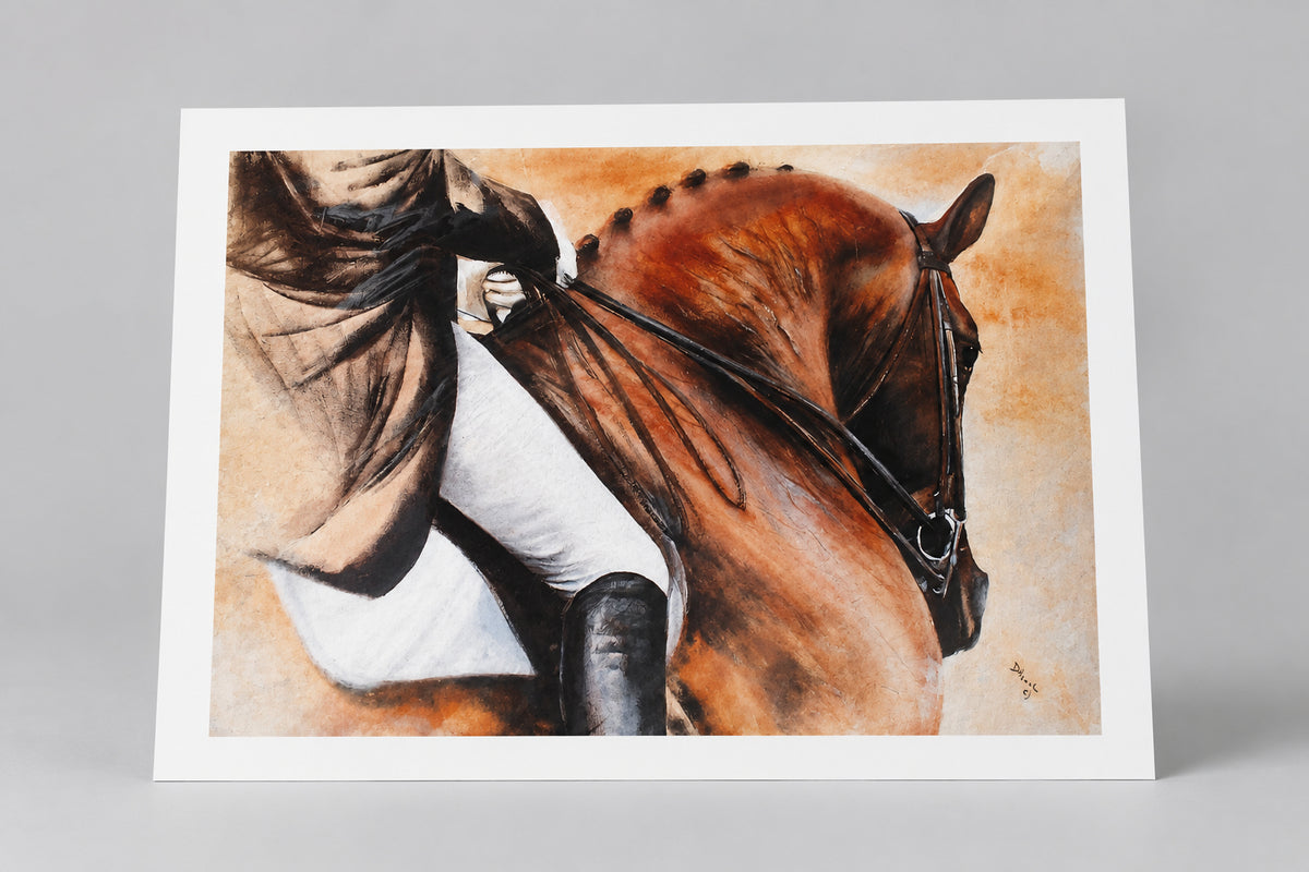 Diane Hennchen Card - Dressage (DC69)