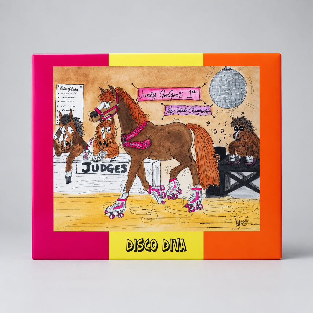 Greetings Card - Disco Diva