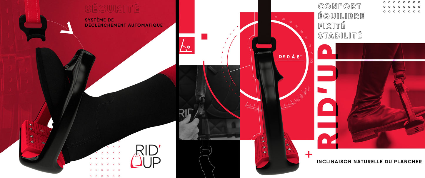 Rid'Up Safety Stirrup plus