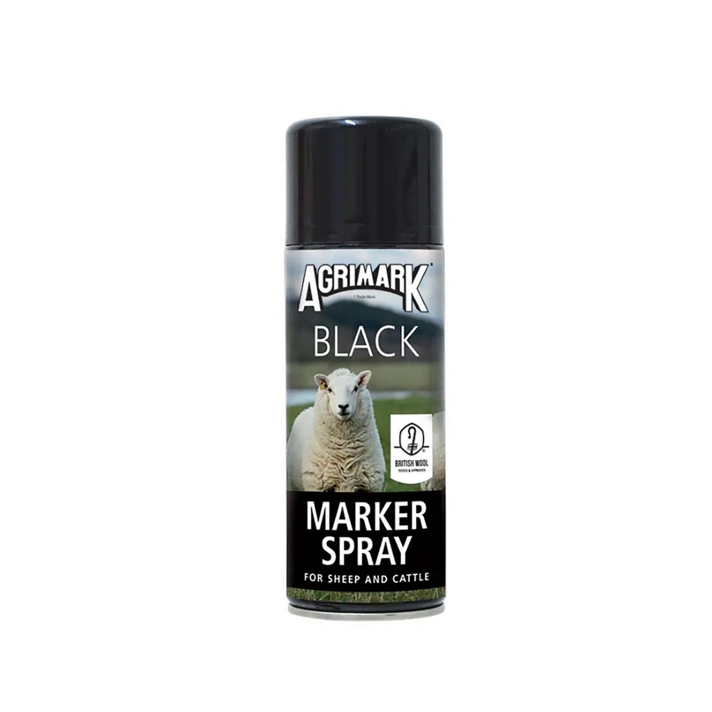Agrimark Marker Spray Black - 400 Ml