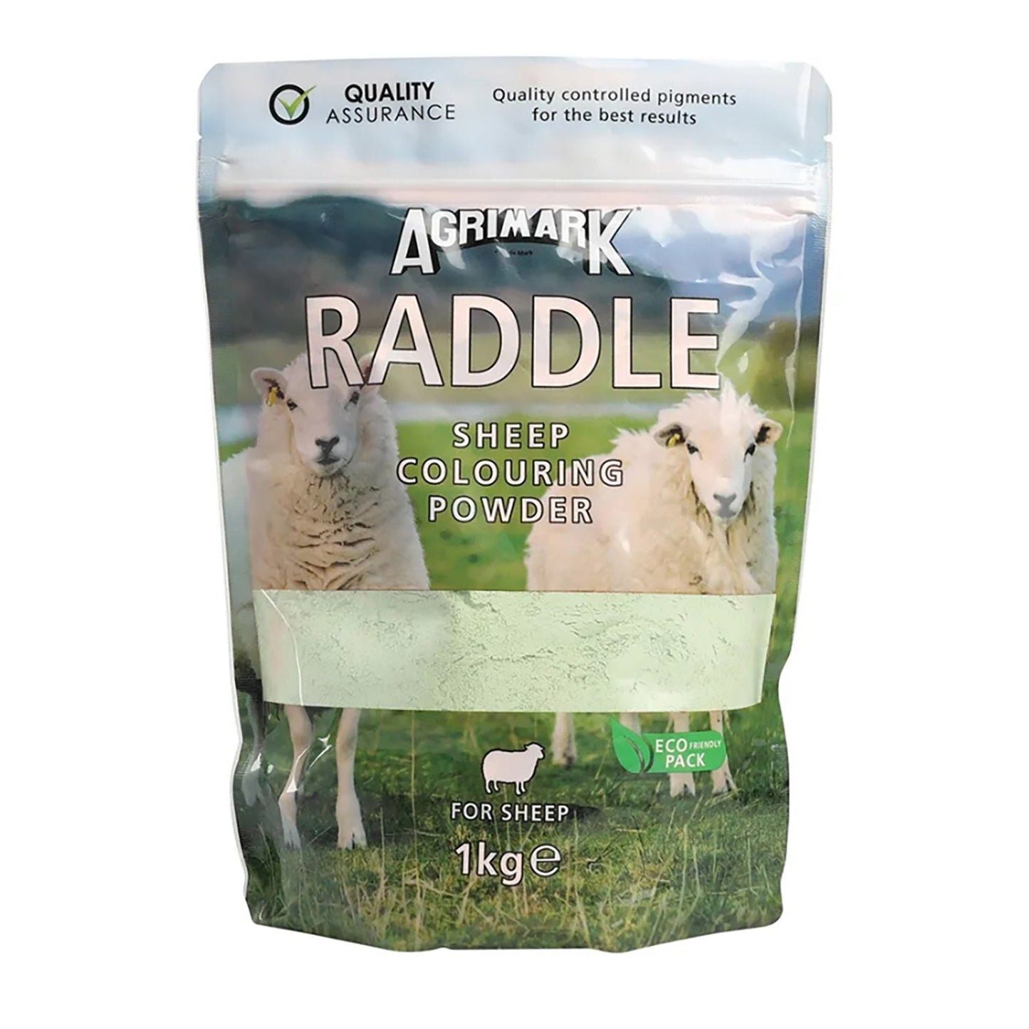 Agrimark Sheep Colouring Powder Raddle Green - 3 Kg