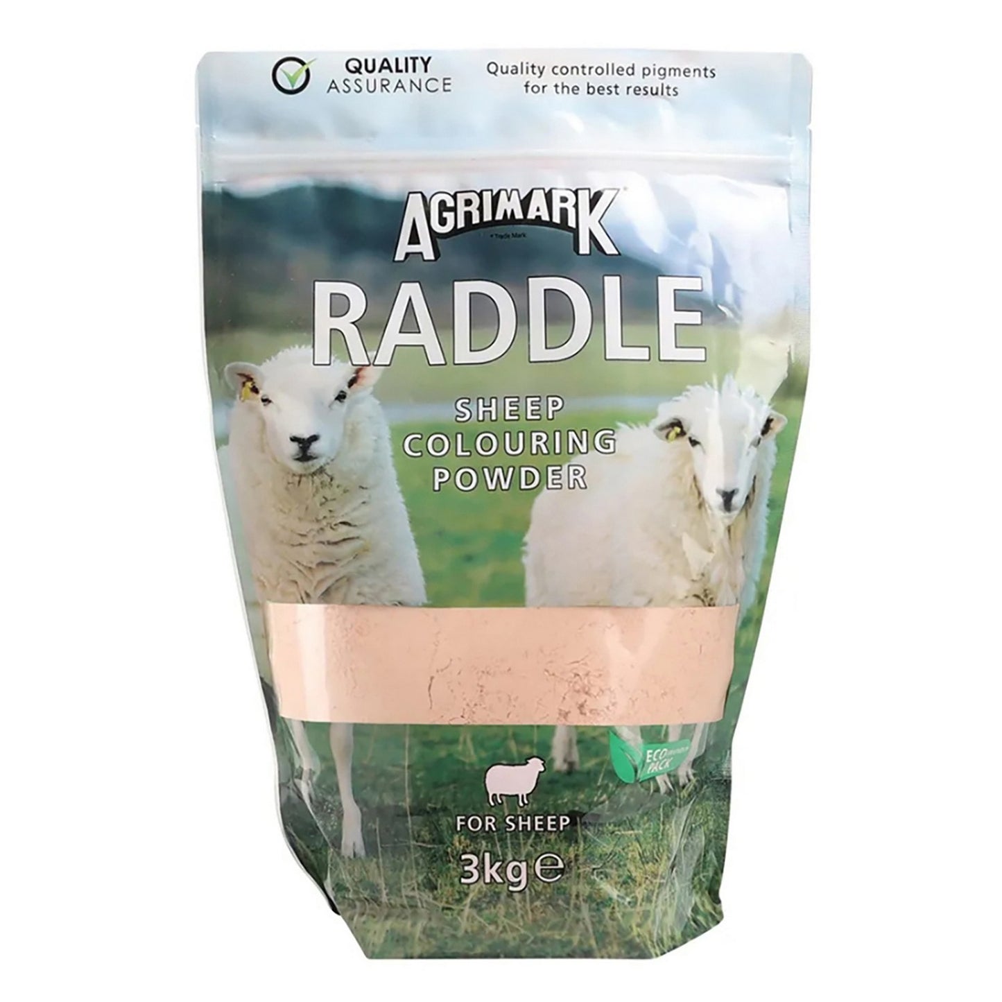 Agrimark Sheep Colouring Powder Raddle Orange - 450 Gm