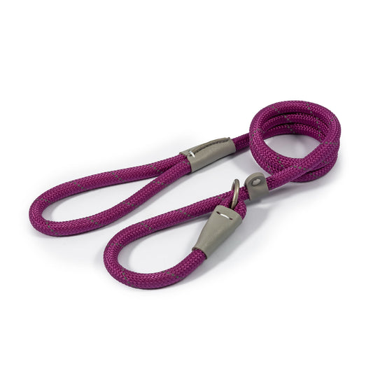 Ancol Viva Rope Slip Lead Purple