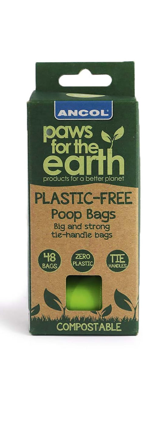 Ancol Paws for the Earth Plastic Free Poop Bag Refill