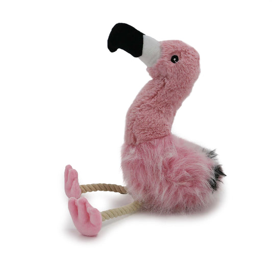 Ancol Playtime Fluffy Flamingo