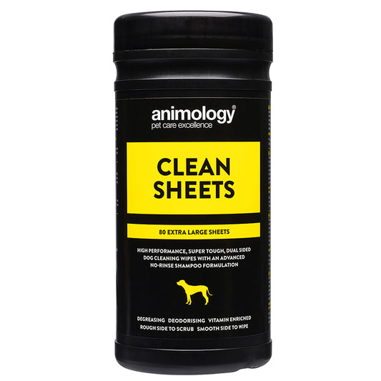 Animology Clean Sheets - 80 pack