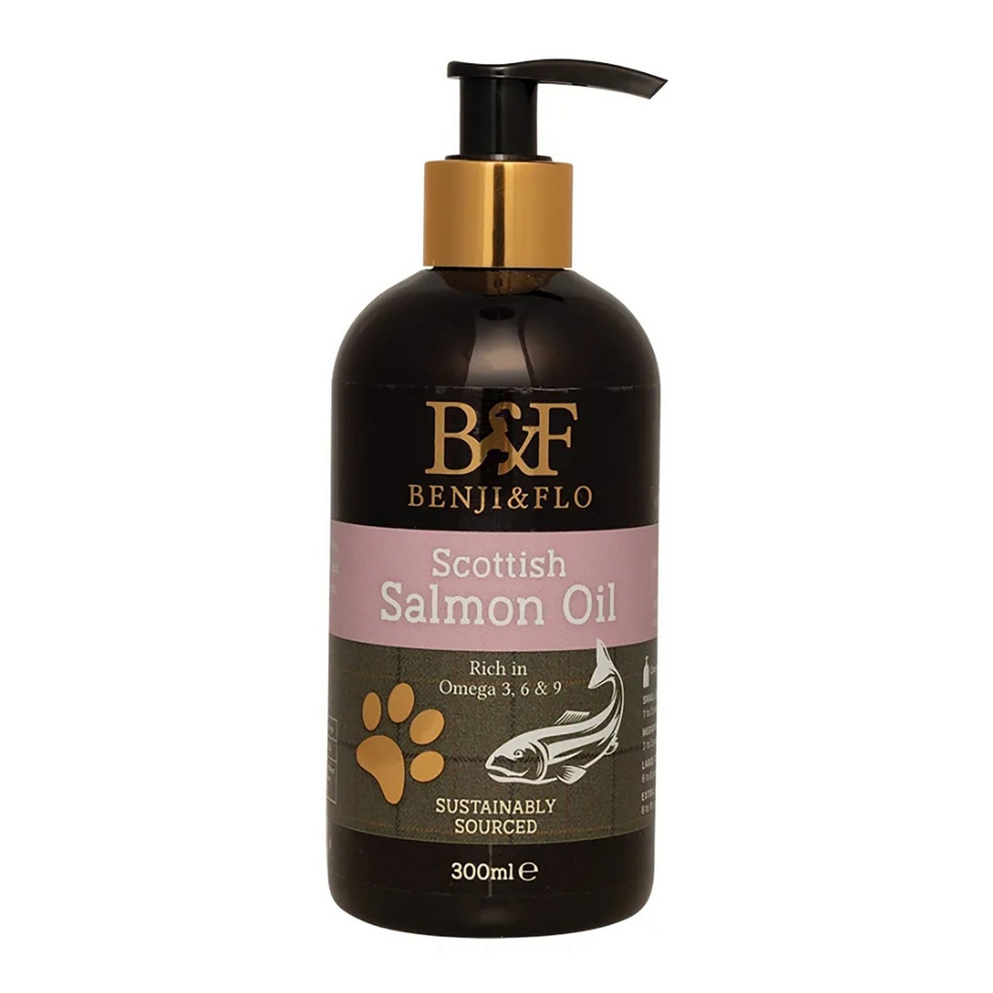 Benji & Flo Scottish Salmon Oil - 300 Ml