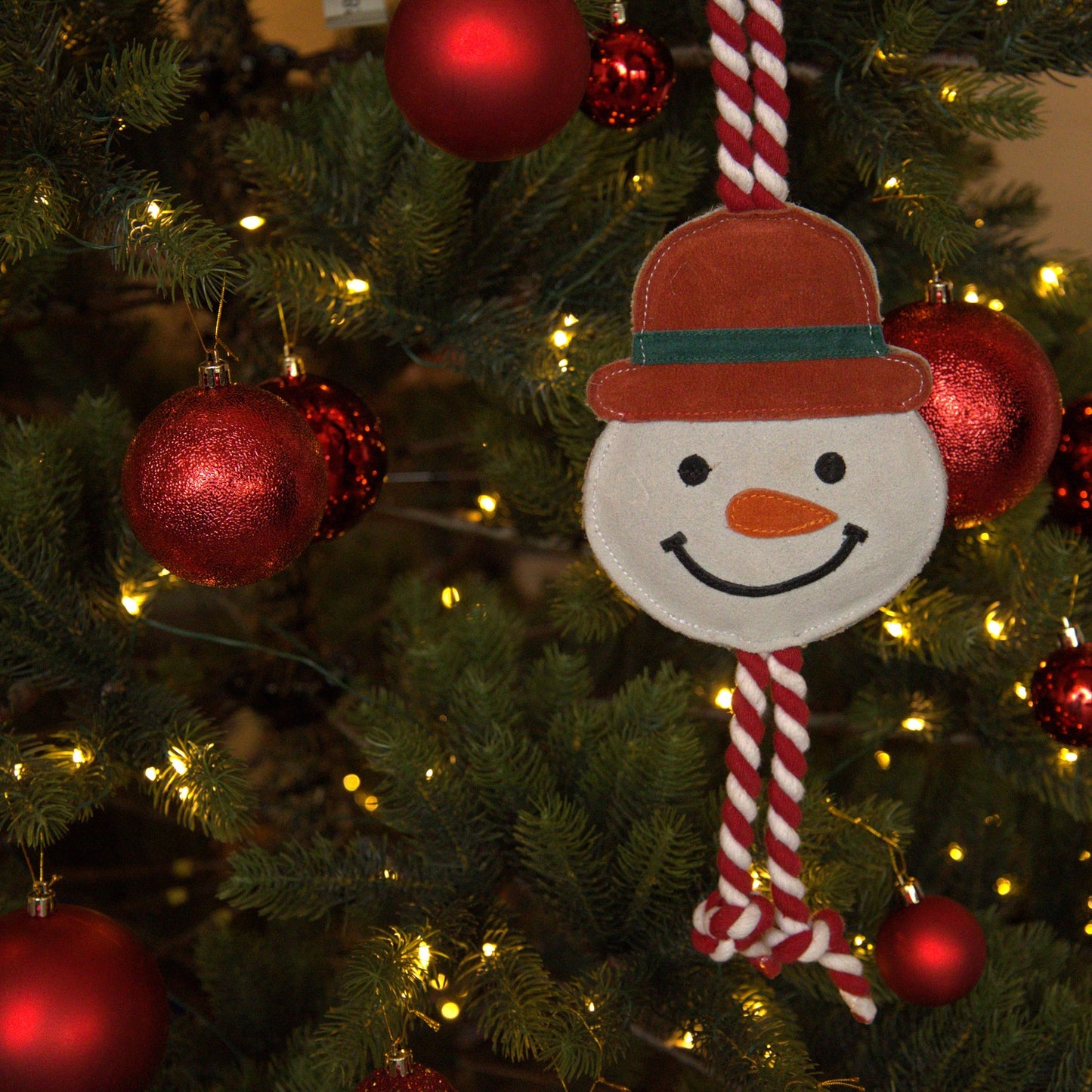 Benji & Flo Christmas Dog Toys Snowman