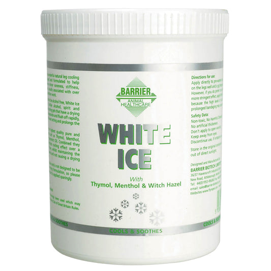 Barrier White Ice
