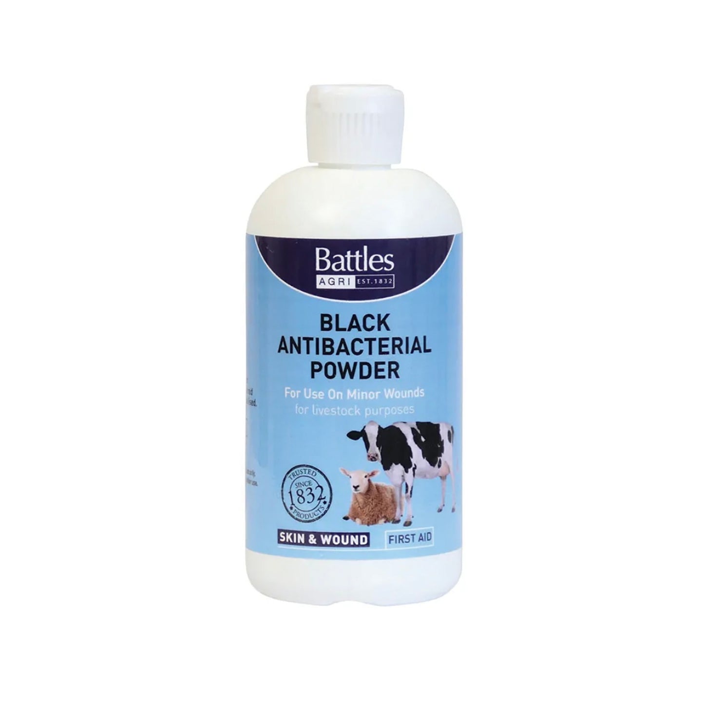 Battles Black Antibacterial Powder