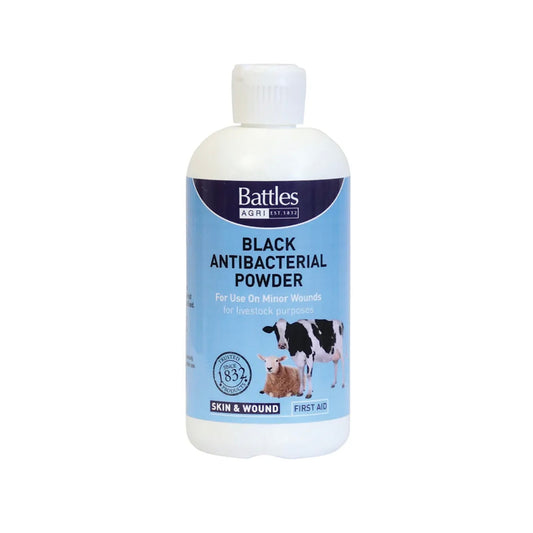 Battles Black Antibacterial Powder