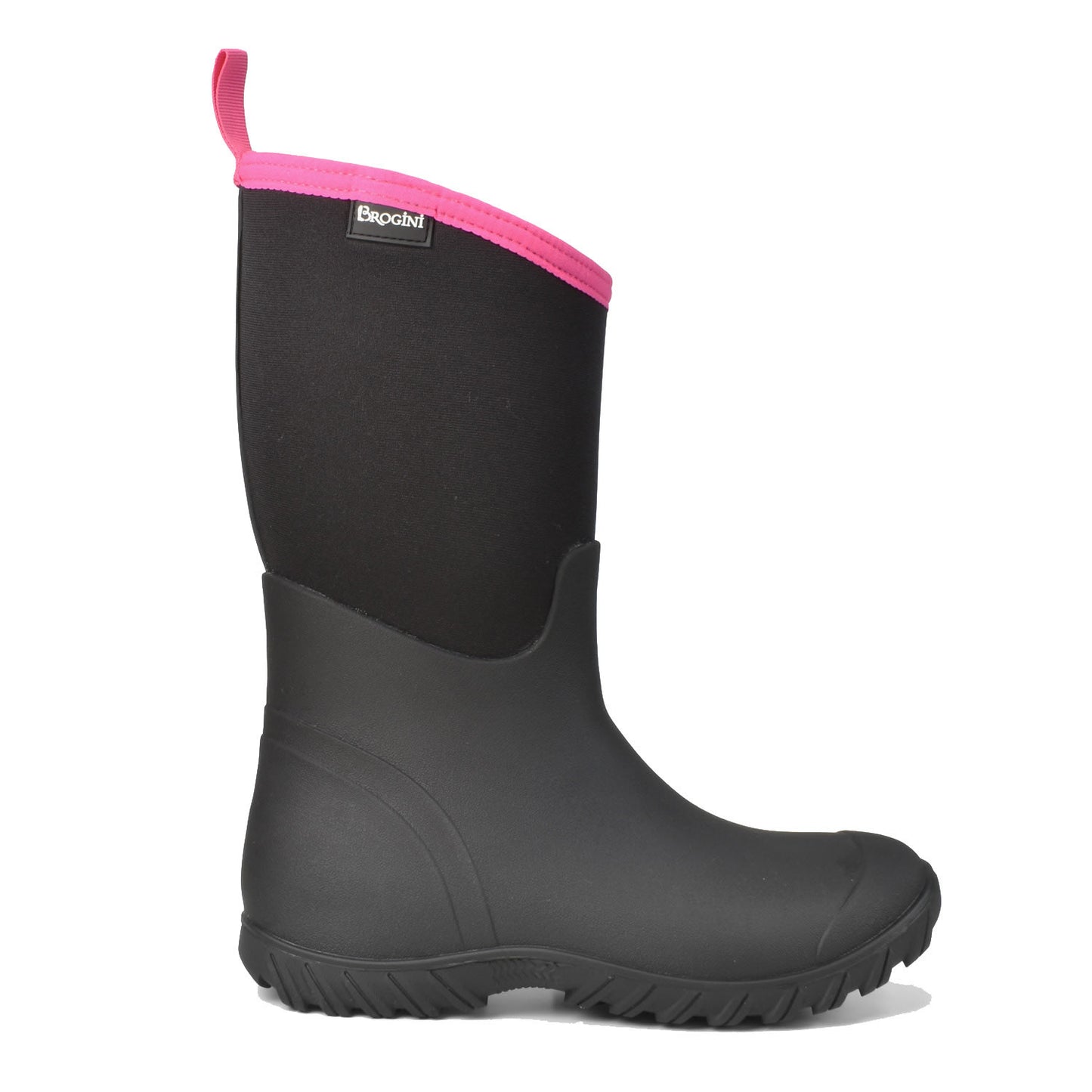 Brogini WB145 Keswick Ladies Muck Boots Black/Pink - OFFER