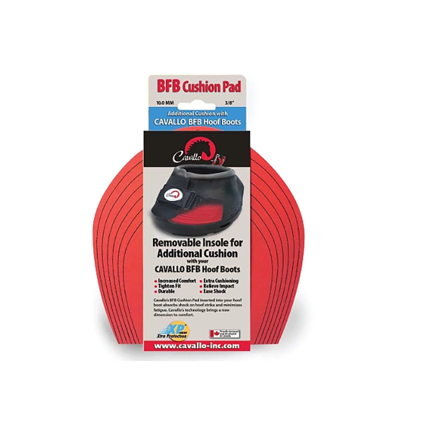 Cavallo Cushion Pad BFB - 10 Mm