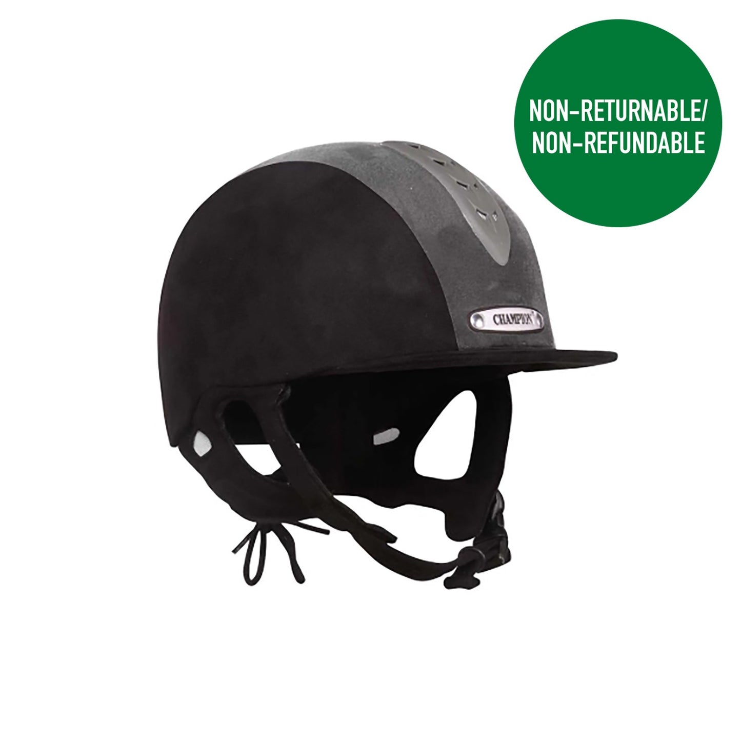 Champion Junior X-Air Hat Plus Black/Slate - Size 58 Cm (7.1/8)