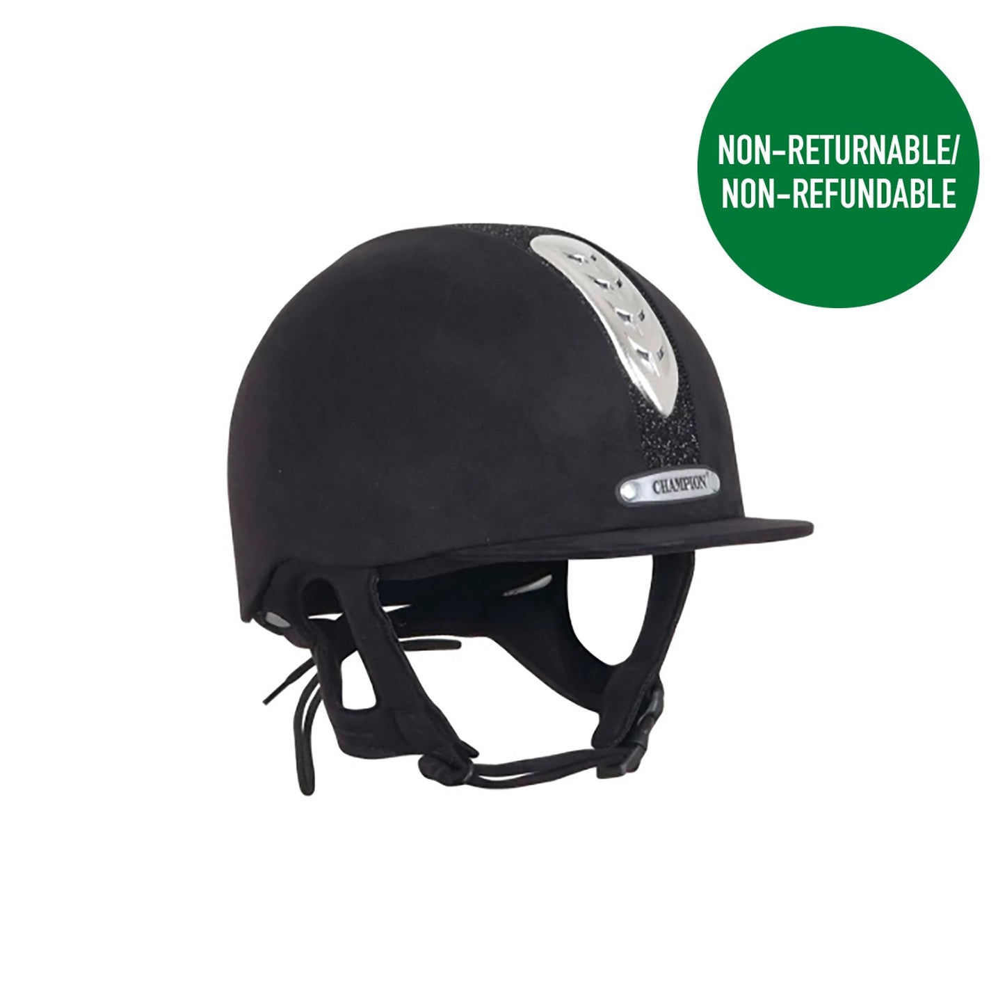 Champion Junior X-Air Dazzle Plus Black/Black - Size 59 Cm (7.1/4)
