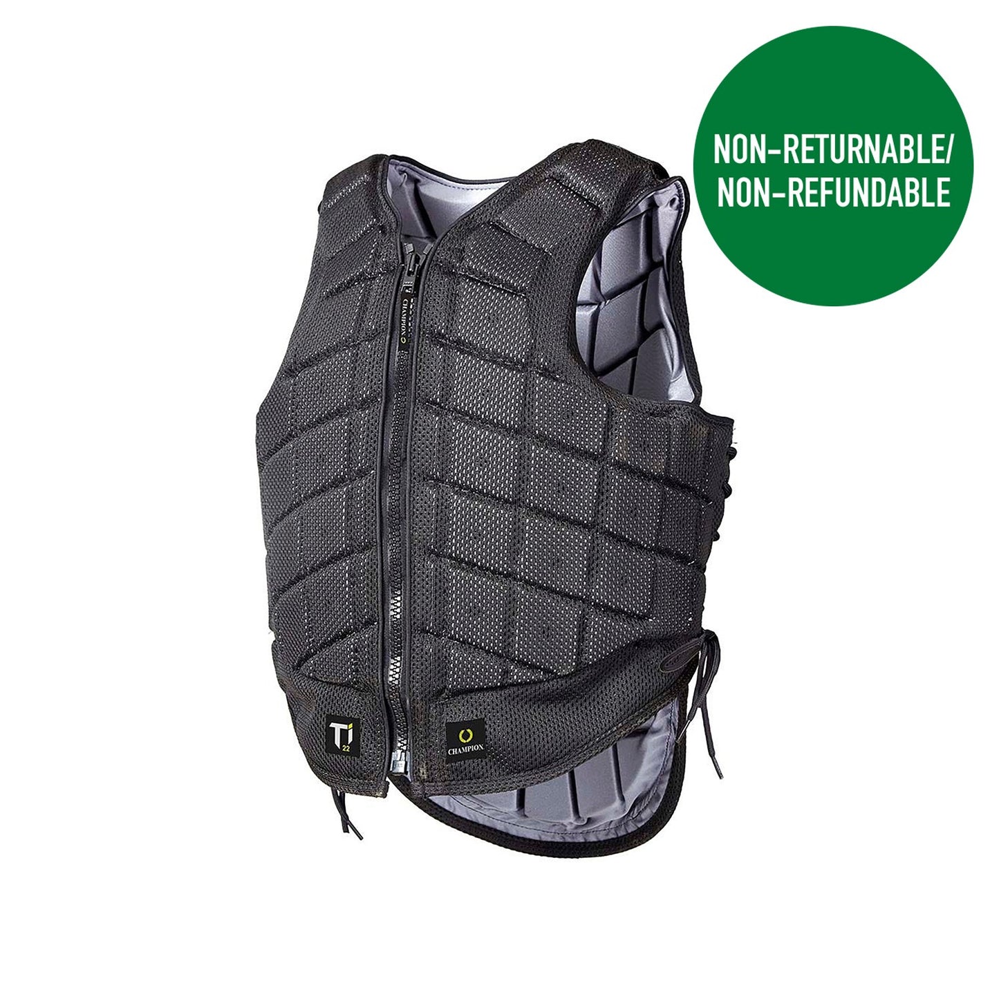Champion Titanium Ti22 Body Protector Adult Tall Black - Medium