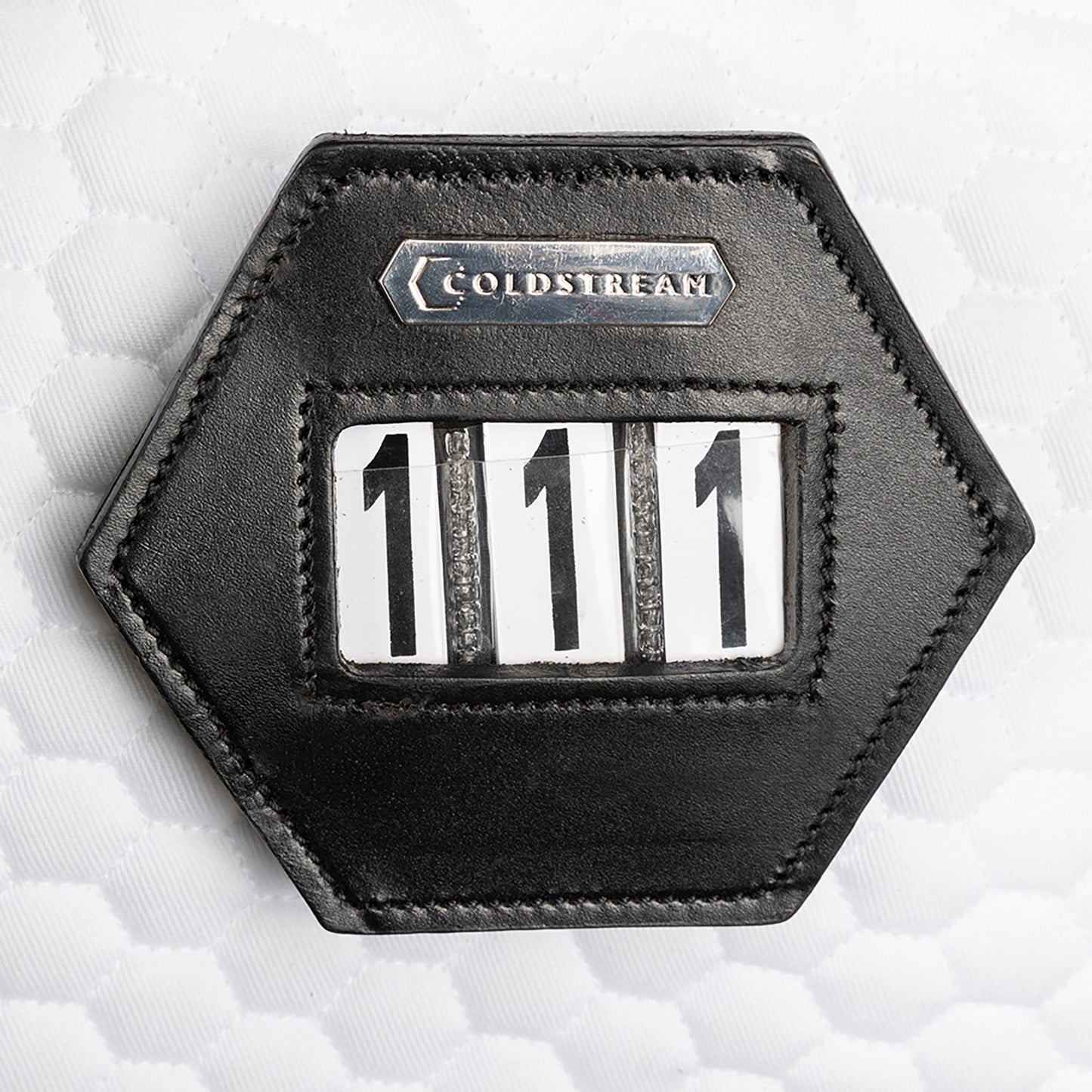 Coldstream Penton Number Holder Black Hexagon