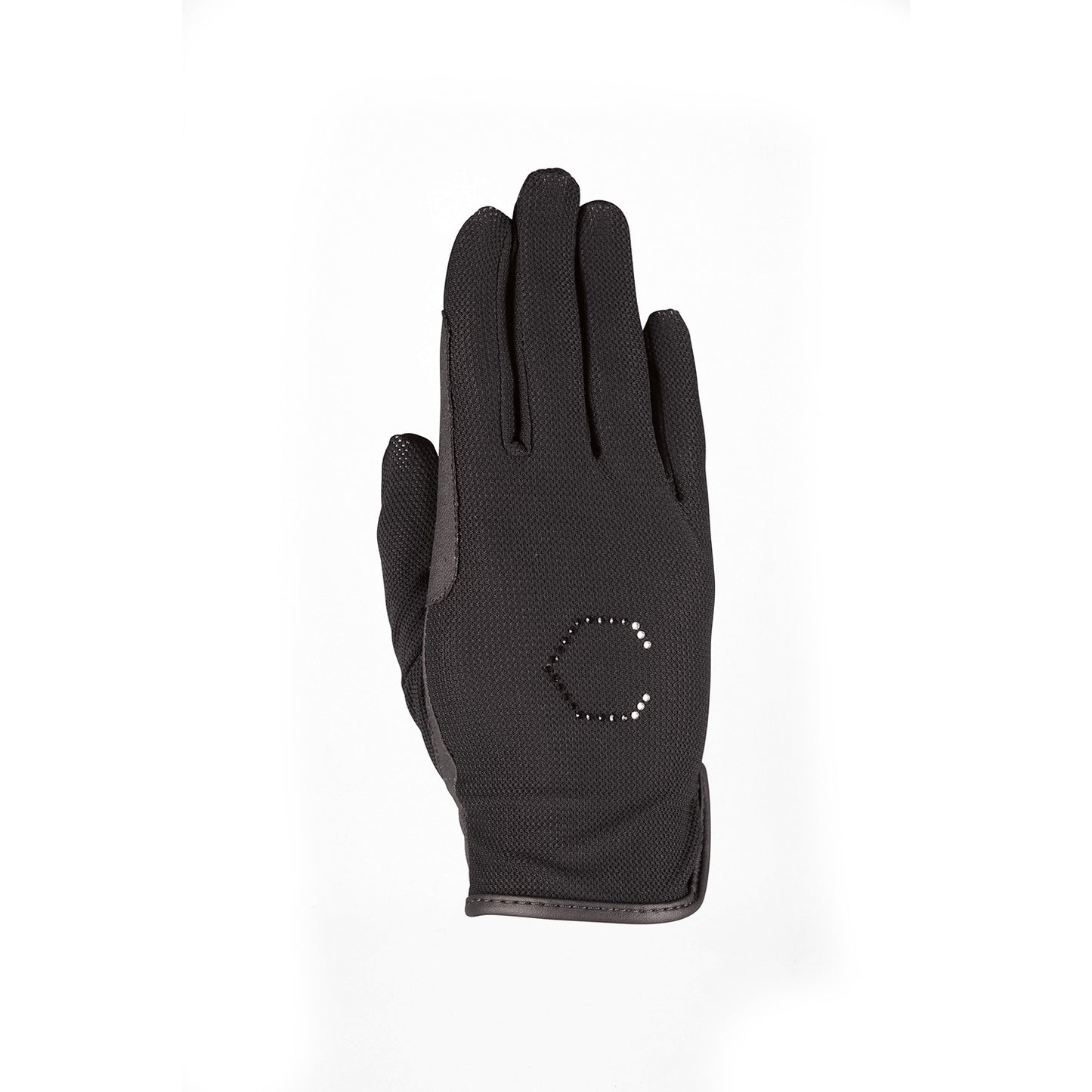 Coldstream Lintlaw CoolMesh Summer Riding Gloves Black - Medium