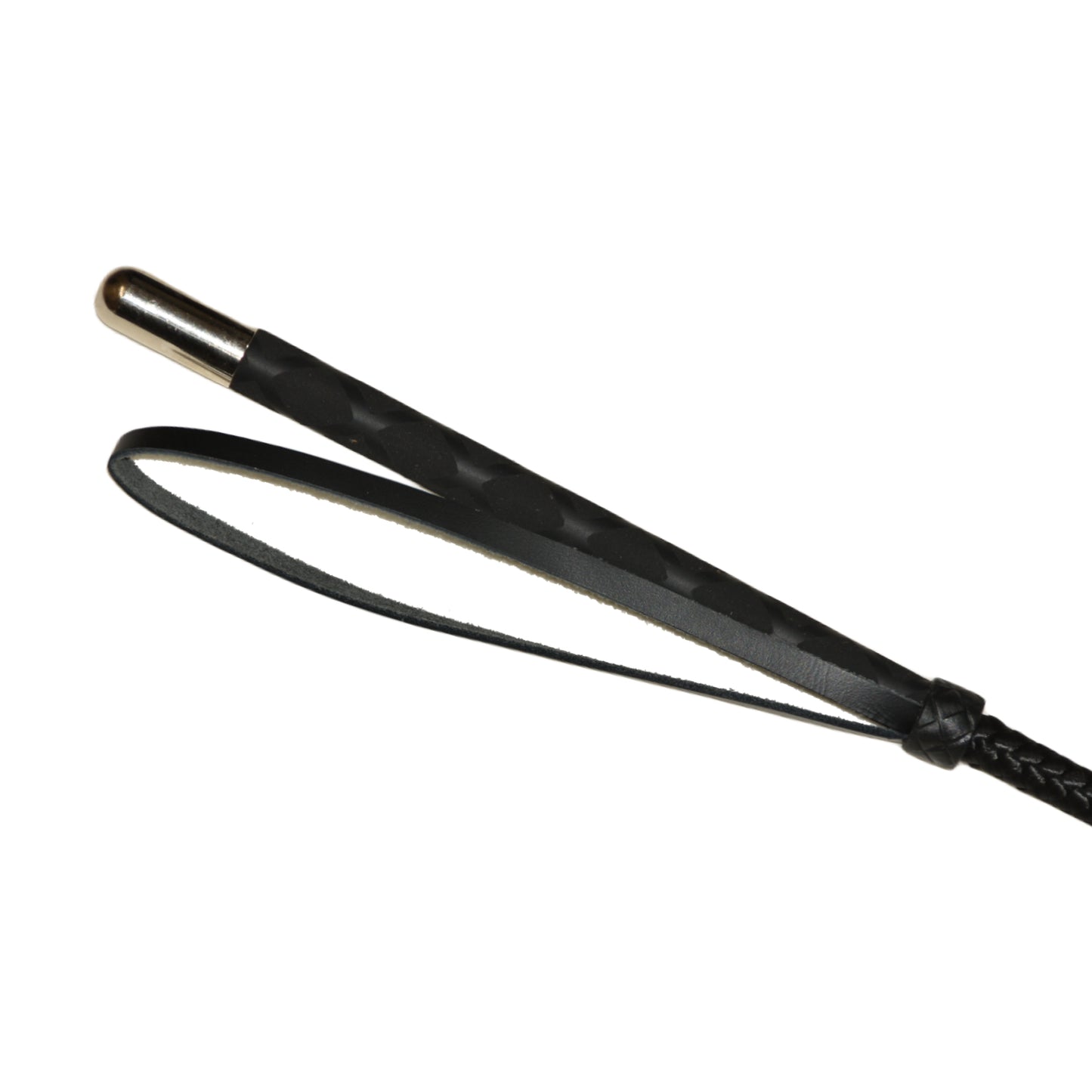 Chrome Collection – 18″ UNLACED Riding Whip
