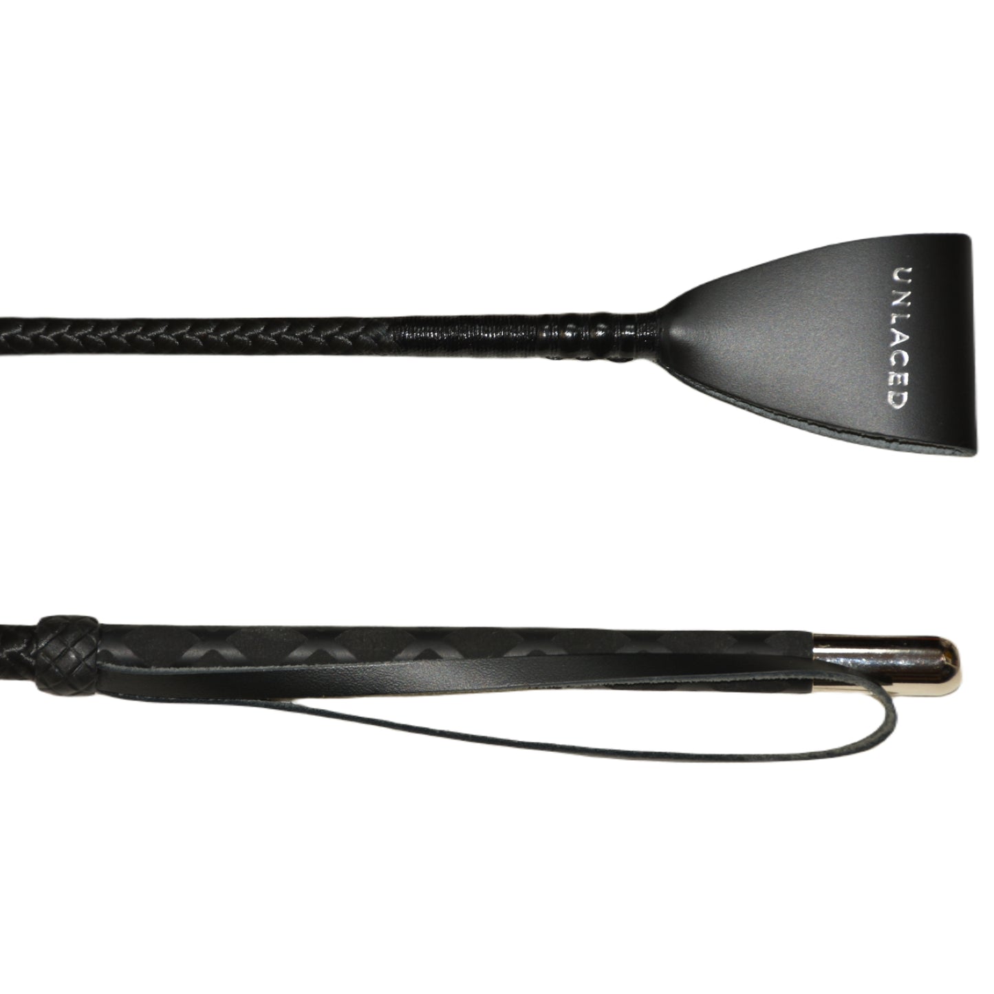Chrome Collection – 18″ UNLACED Riding Whip