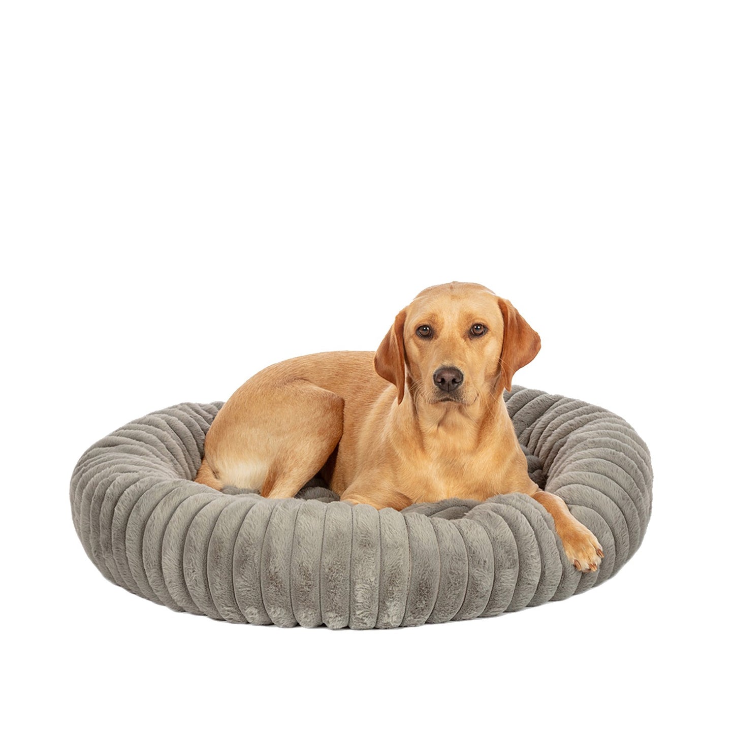 Danish Design Essentials Plush Donut Smoke - Large (65cm)