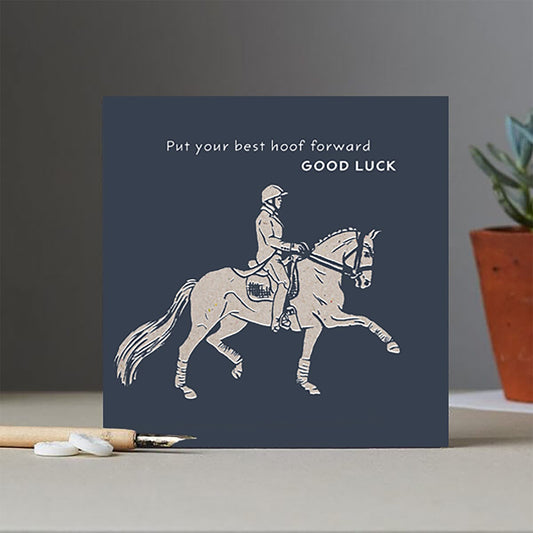 Deckled Edge Colour Block Pony Good Luck Best Hoof