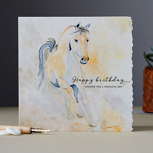 Deckled Edge Fanciful Dolomite Happy Birthday Fantastic Day