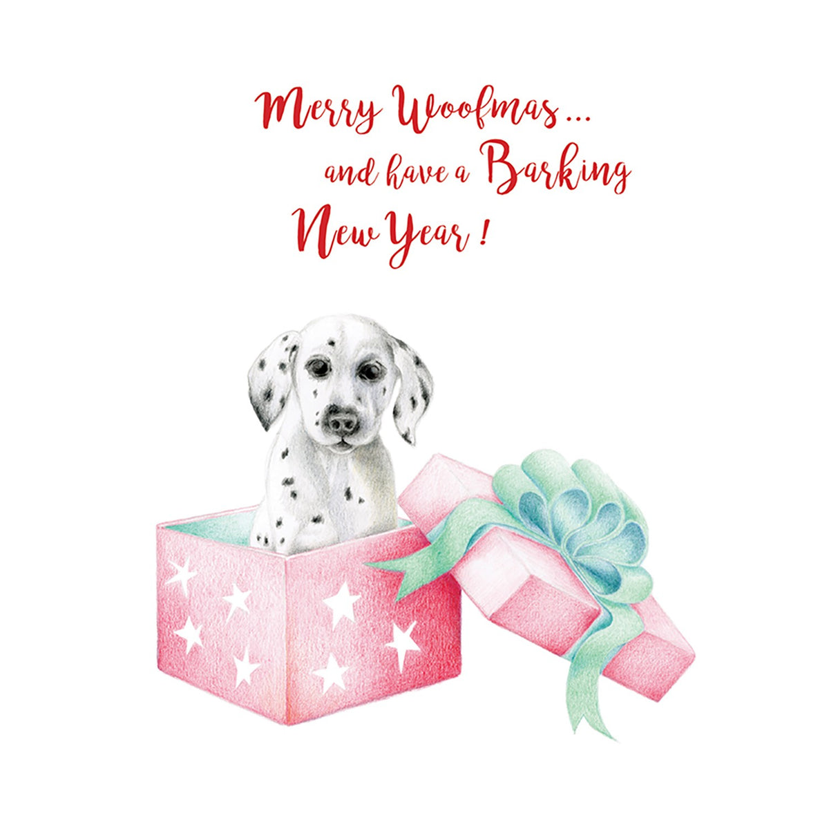 Deckled Edge Christmas Merry Woofmas