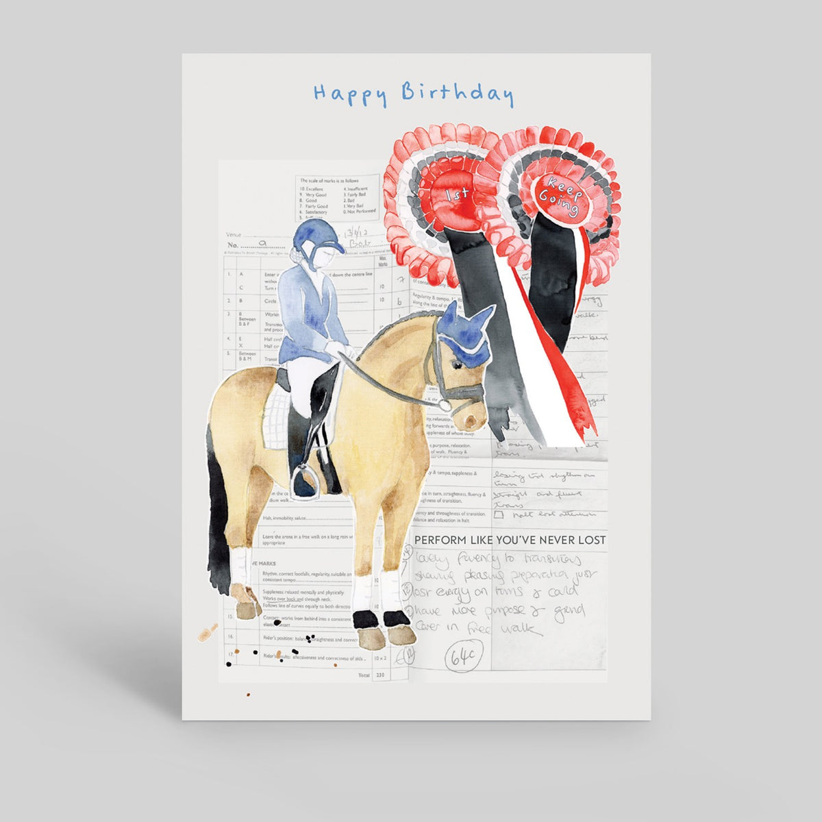 Deckled Edge Arena Happy Birthday, Perform