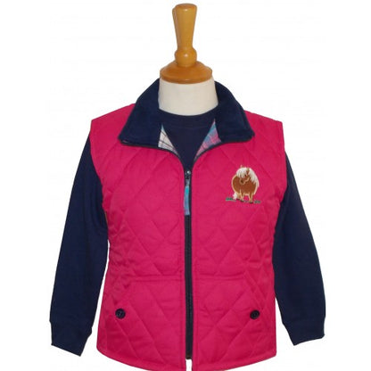 BCC Three Fat Ponies Childrens Gilet