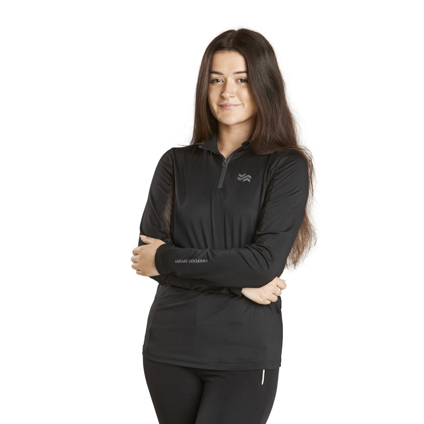 Firefoot Kilnsey Base Layer Kids Black/Grey