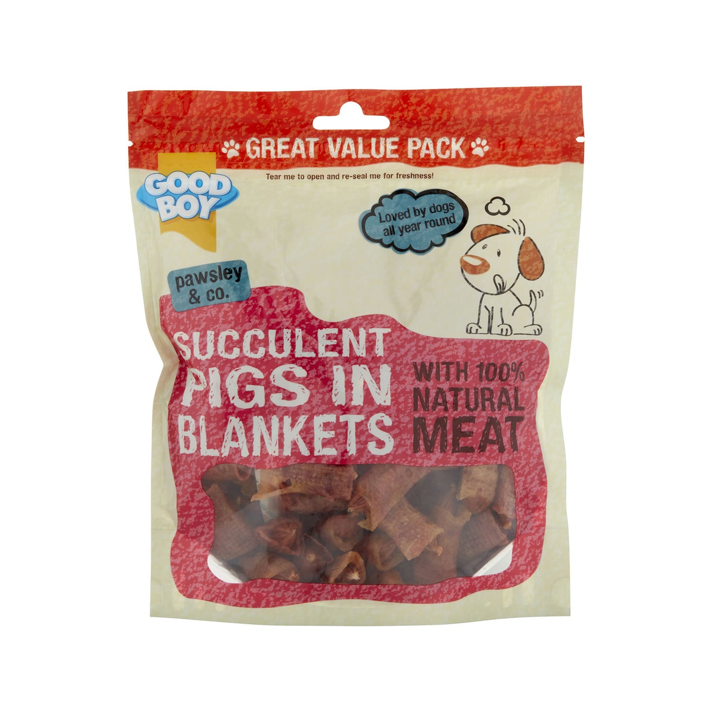 Good Boy Succulent Pigs in Blankets - 320 Gm