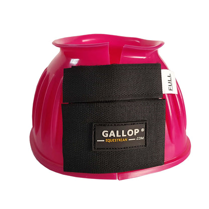 Gallop Double Taped PVC Ribbed Over Reach Boots