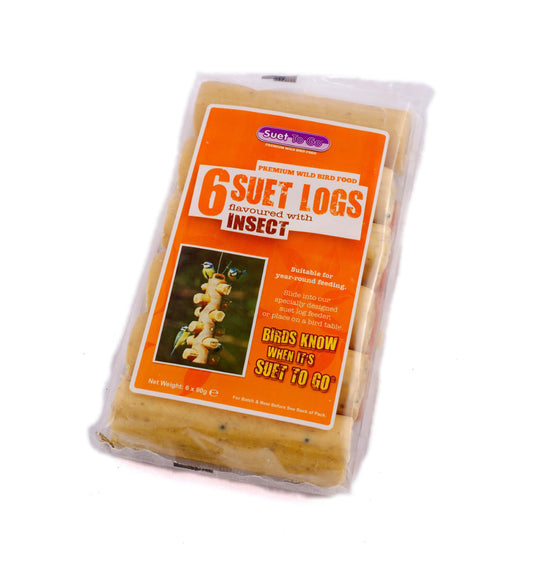 Suet To Go Suet Logs Insect - 540 Gm