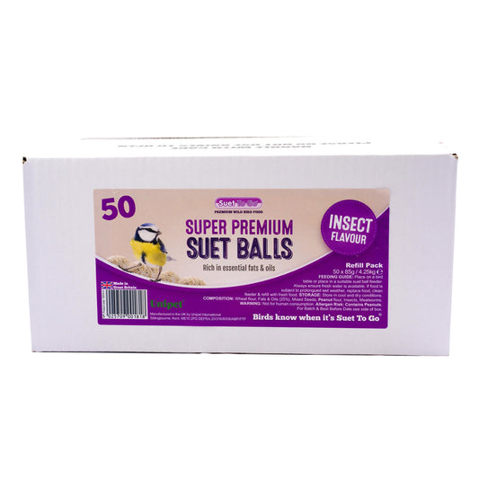Suet To Go Suet Balls - 50 Pack Refill Box