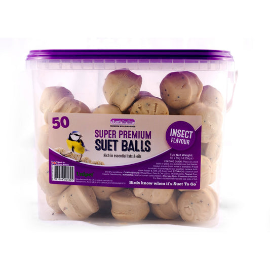Suet To Go Suet Balls - 50 Pack Tub