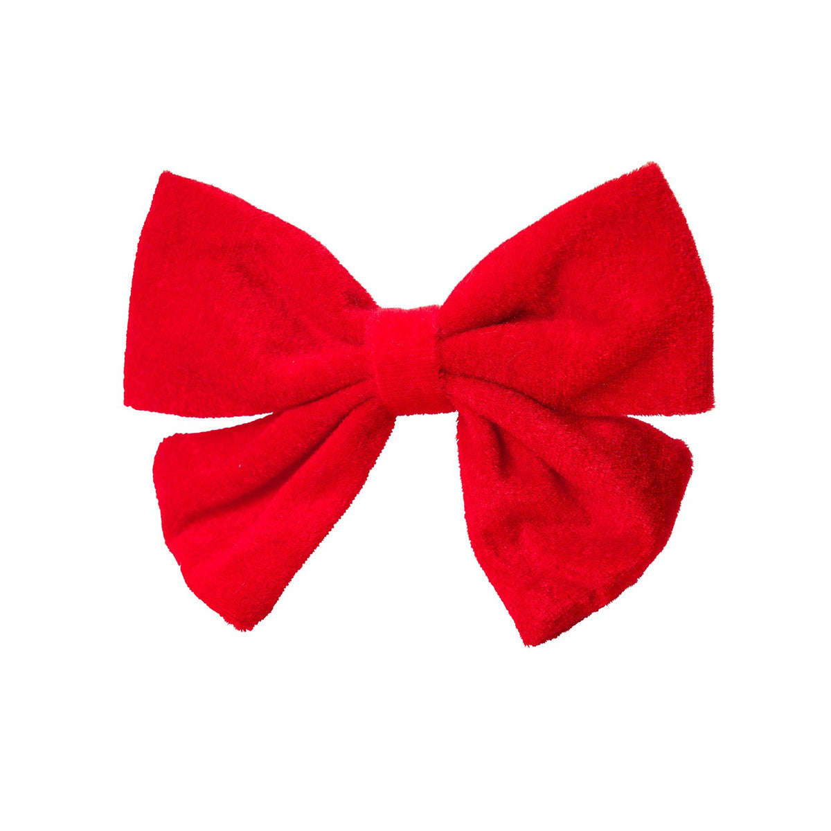 House of Paws Oversized Red Velvet Bow Tie for Dogs
