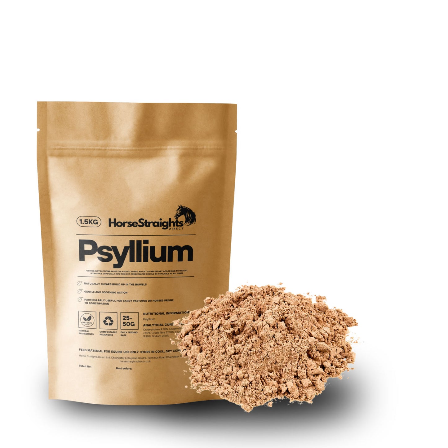 Horse Straights Direct Psyllium