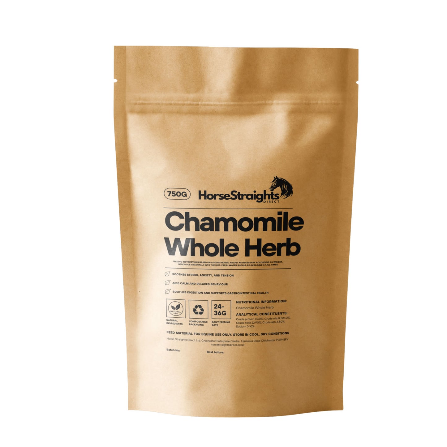 Horse Straights Direct Chamomile Whole Herb