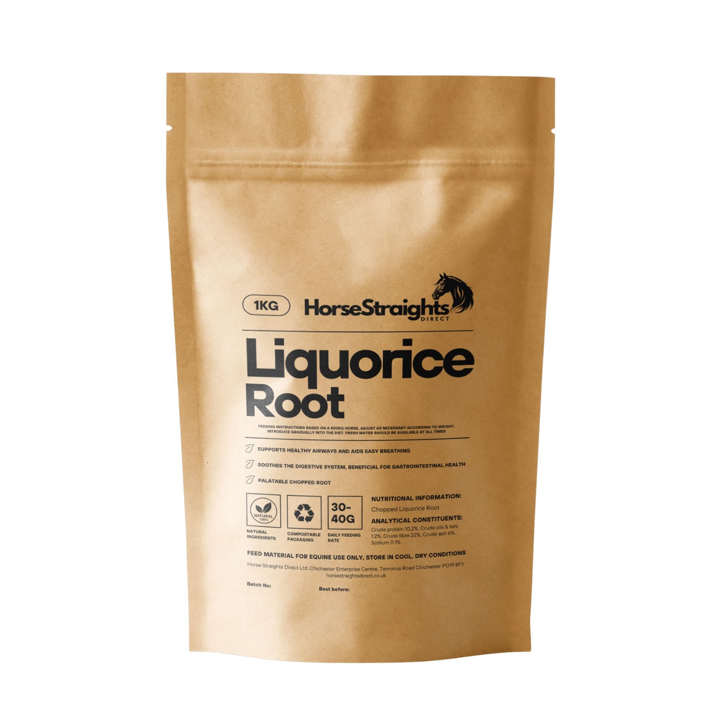 Horse Straights Direct Liquorice Root