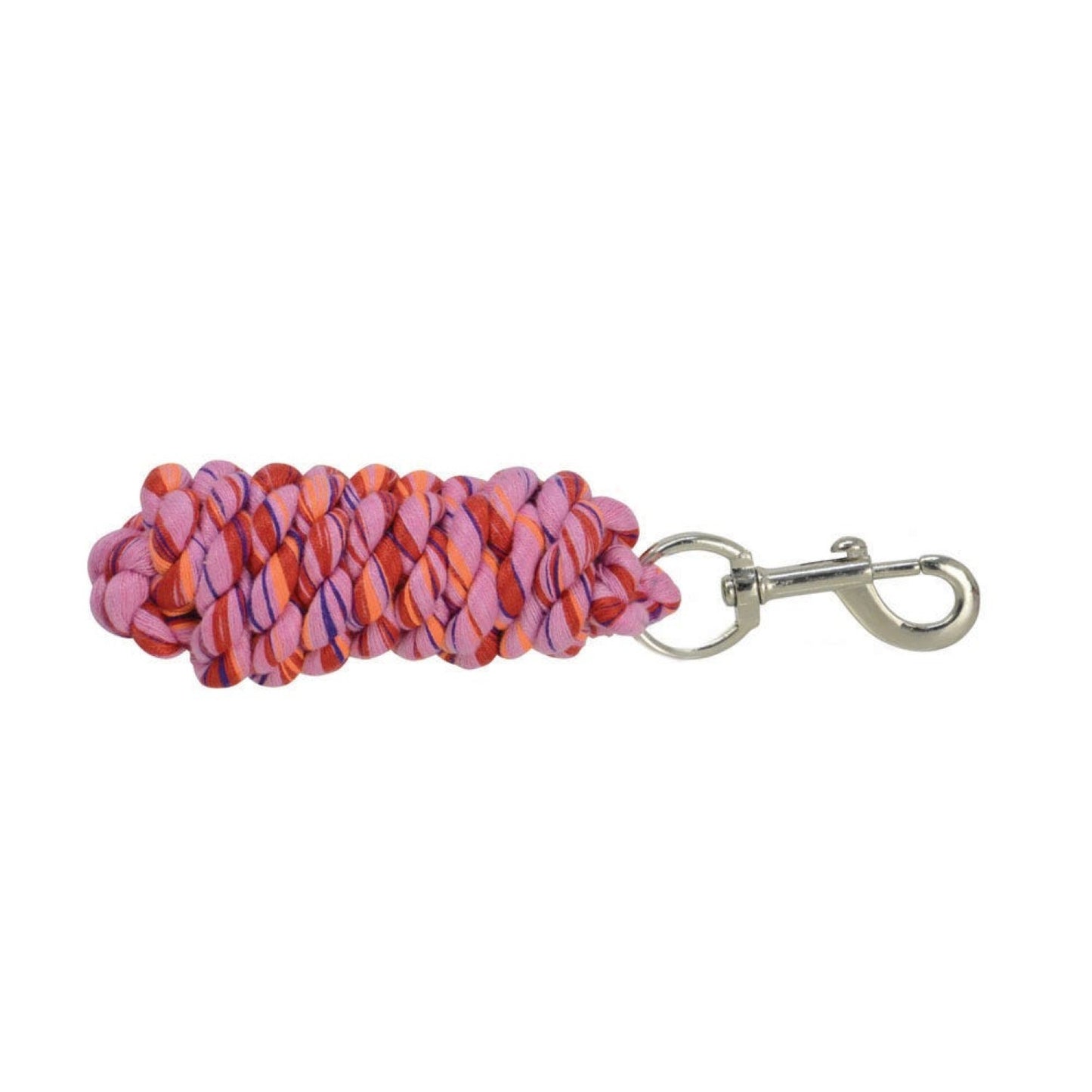Hy Equestrian Three Toned Lead Rope Light Pink/Red/Orange - 2 M