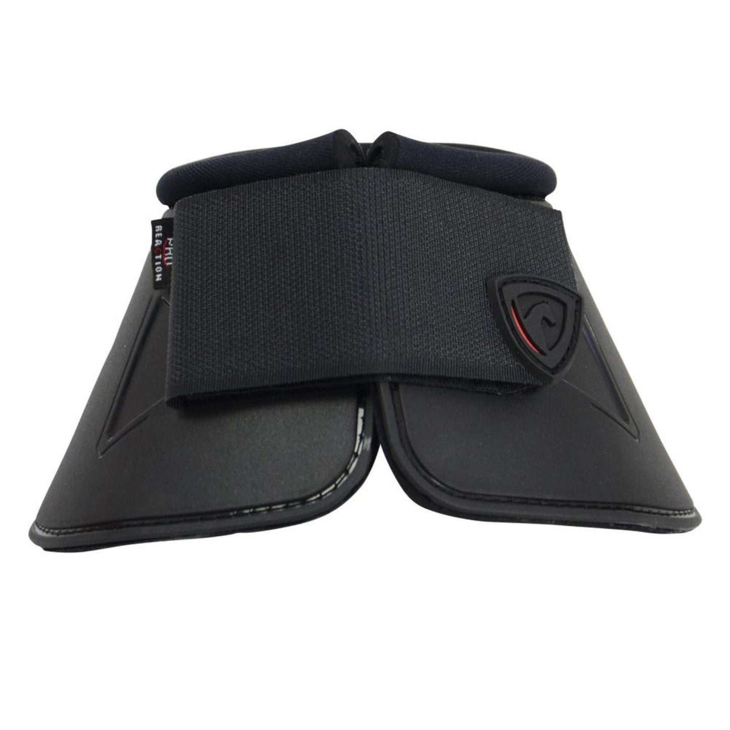 ProReaction Armoured Guard Over Reach Boots by Hy Equestrian Black - Xlarge